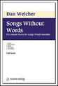 Songs Without Words Study Scores sheet music cover